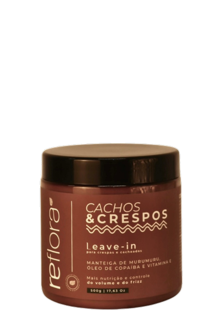 Leave-in Cachos e Crespos da Linha Reflora